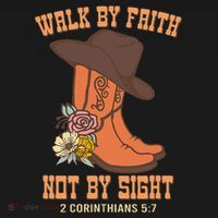 Walk By Faith Not By Sight God Faith Jesus 5 Tank Top thumb 6