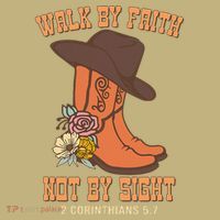 Walk By Faith Not By Sight God Faith Jesus 5 T-Shirt thumb 7