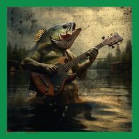 Weird Bass Fish Playing Bass Guitar Funny Cursed Meme T-Shirt thumb 7