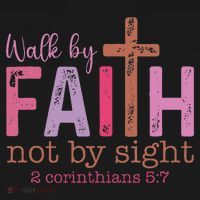 Walk By Faith Not By Sight God Faith Jesus Apron thumb 3