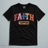 Walking By Faith Tripping Constantly Vintage Retro T-Shirt thumb 5