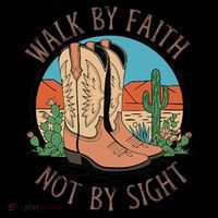 Walk By Faith Not By Sight Western Boots Coffee Mug thumb 5
