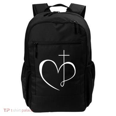 Walking By Faith Tripping Constantly Front And Back Backpack