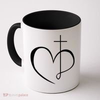 Walking By Faith Tripping Constantly Front And Back Coffee Mug thumb 0