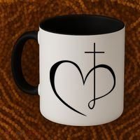 Walking By Faith Tripping Constantly Front And Back Coffee Mug thumb 2