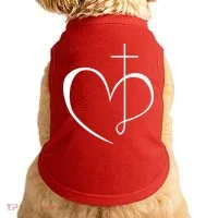 Walking By Faith Tripping Constantly Front And Back Doggie Tank thumb 0