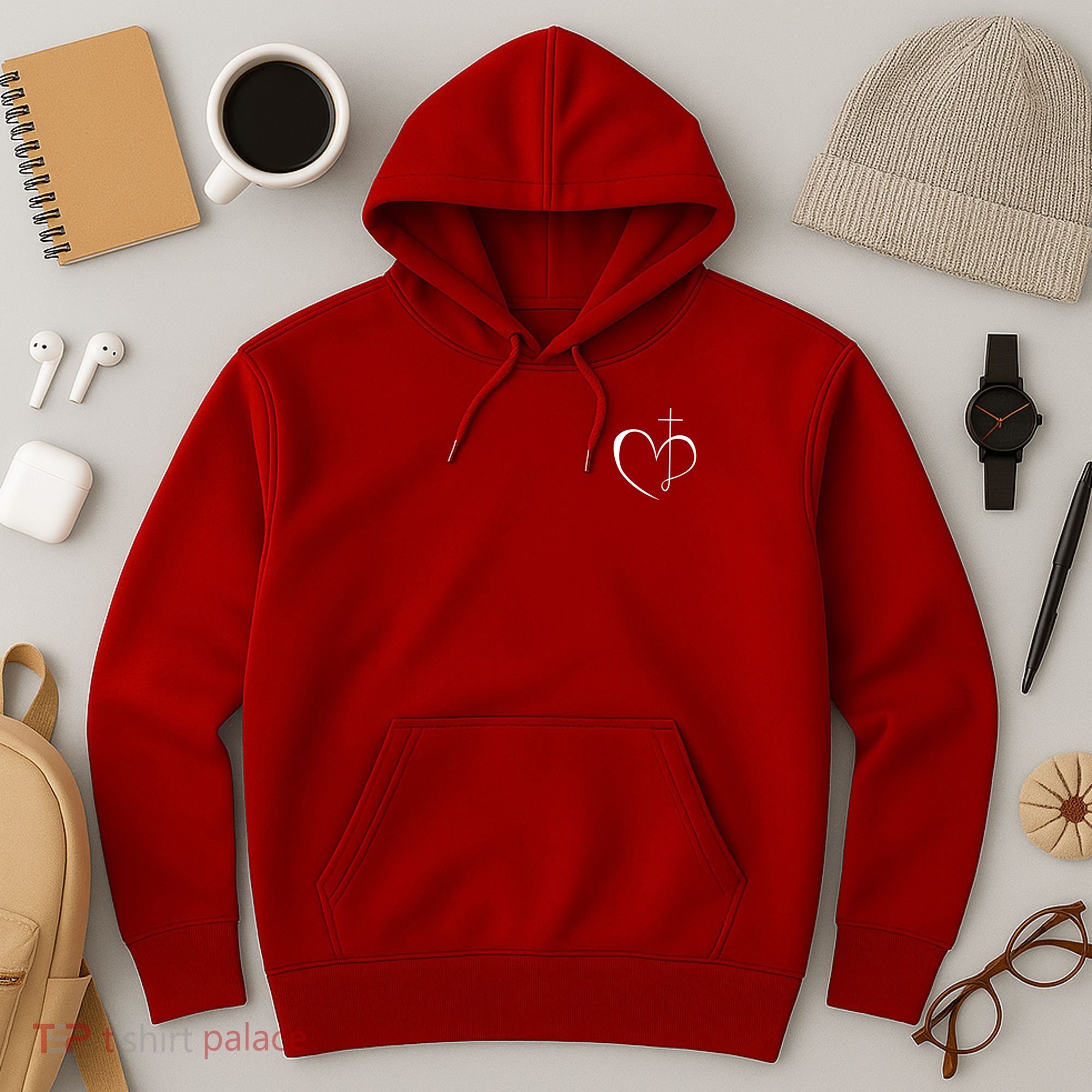 Walking By Faith Tripping Constantly Front And Back Hoodie