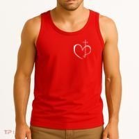 Walking By Faith Tripping Constantly Front And Back Tank Top thumb 3