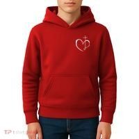 Walking By Faith Tripping Constantly Front And Back Kids Hoodie thumb 4