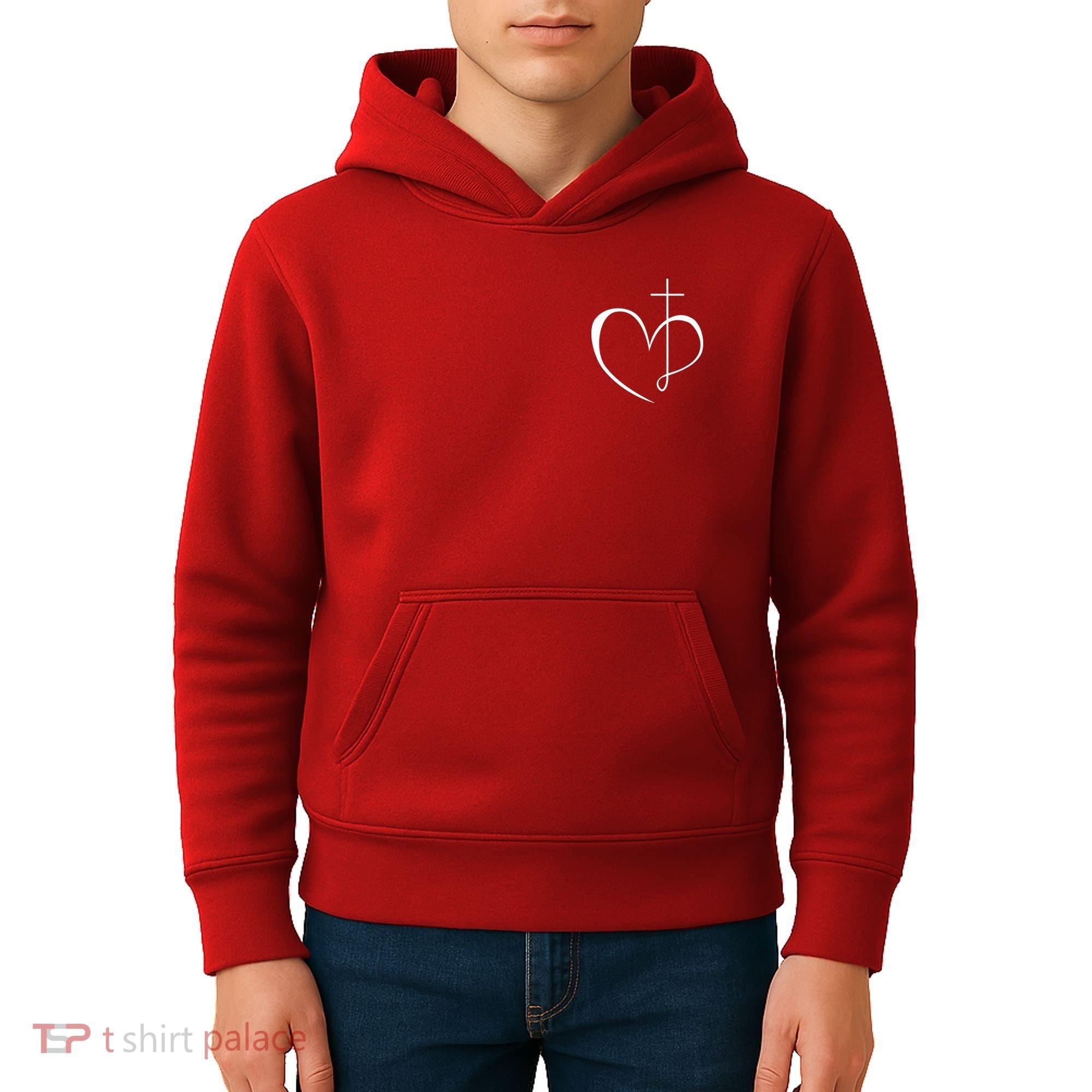 Walking By Faith Tripping Constantly Front And Back Kids Hoodie