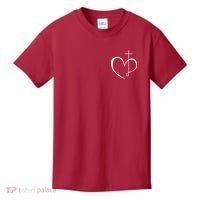 Walking By Faith Tripping Constantly Front And Back Kids T-Shirt thumb 0