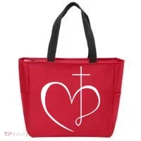 Walking By Faith Tripping Constantly Front And Back Tote Bag thumb 0