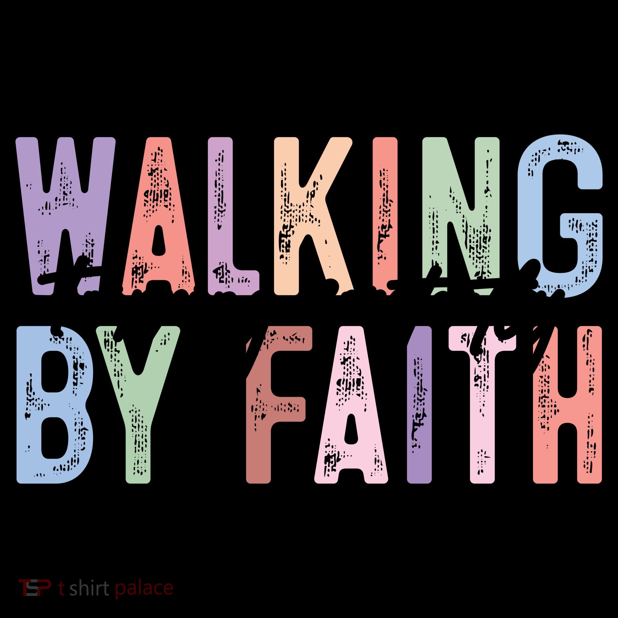 Walking By Faith Tripping Constantly Retro Funny Christian Slogan Coffee Mug