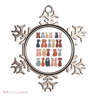 Walk By Faith Not By Sight Bible Verse Christian Ornament