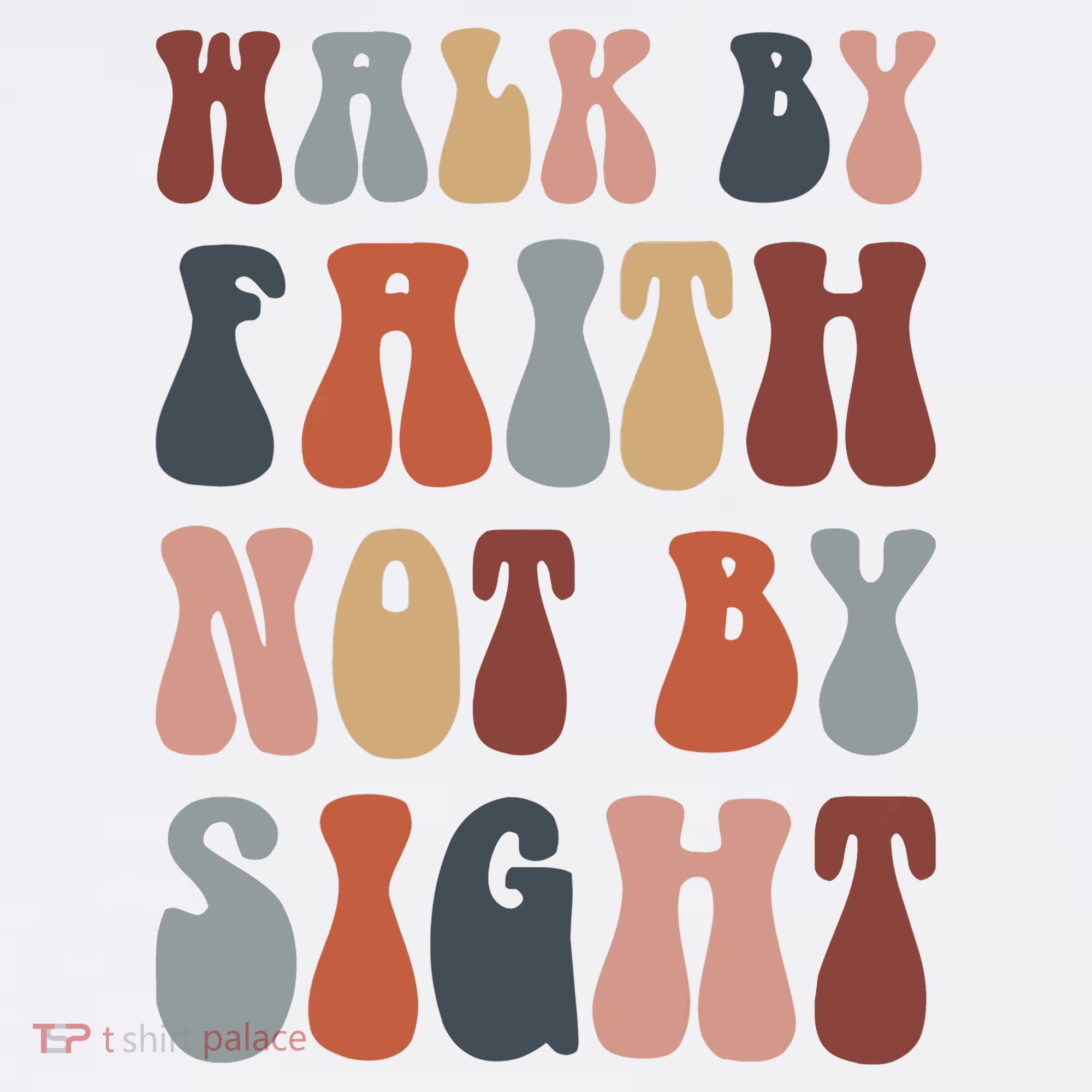 Walk By Faith Not By Sight Bible Verse Christian Women's Tank Top