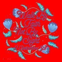 Walk By Faith Not By Sight 2 Corinthians 5:7 Santa Hat thumb 1