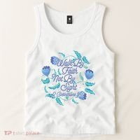 Walk By Faith Not By Sight 2 Corinthians 5:7 Tank Top thumb 2