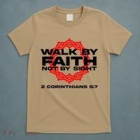 Walk By Faith Not By Sight 2 Corinthians 5 7 Jesus T-Shirt thumb 5