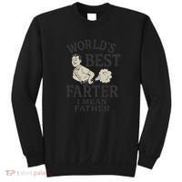 World's Best Farter I Mean Father Sweatshirt thumb 0