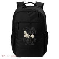World's Best Farter I Mean Father Backpack thumb 0