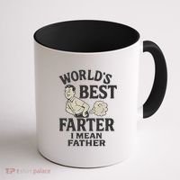 World's Best Farter I Mean Father Coffee Mug thumb 1