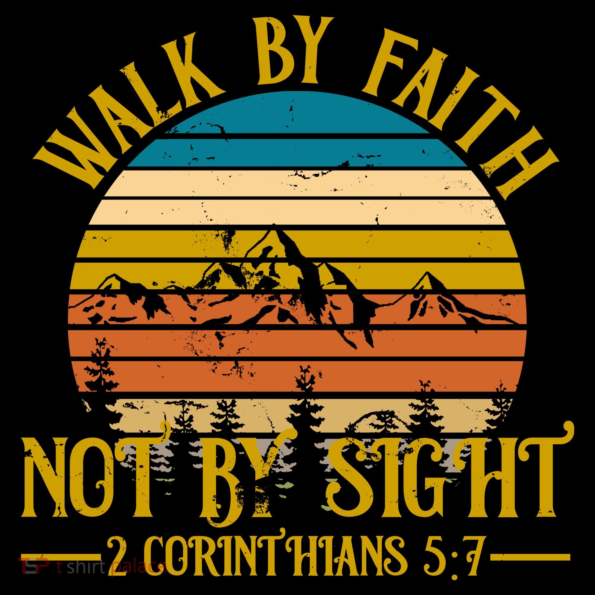 Walk By Faith Not By Sight 2 Corinthians 5:7 Women's Hoodie
