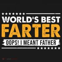 Worlds Best Farter Oops I Meant Father Funny Backpack thumb 2
