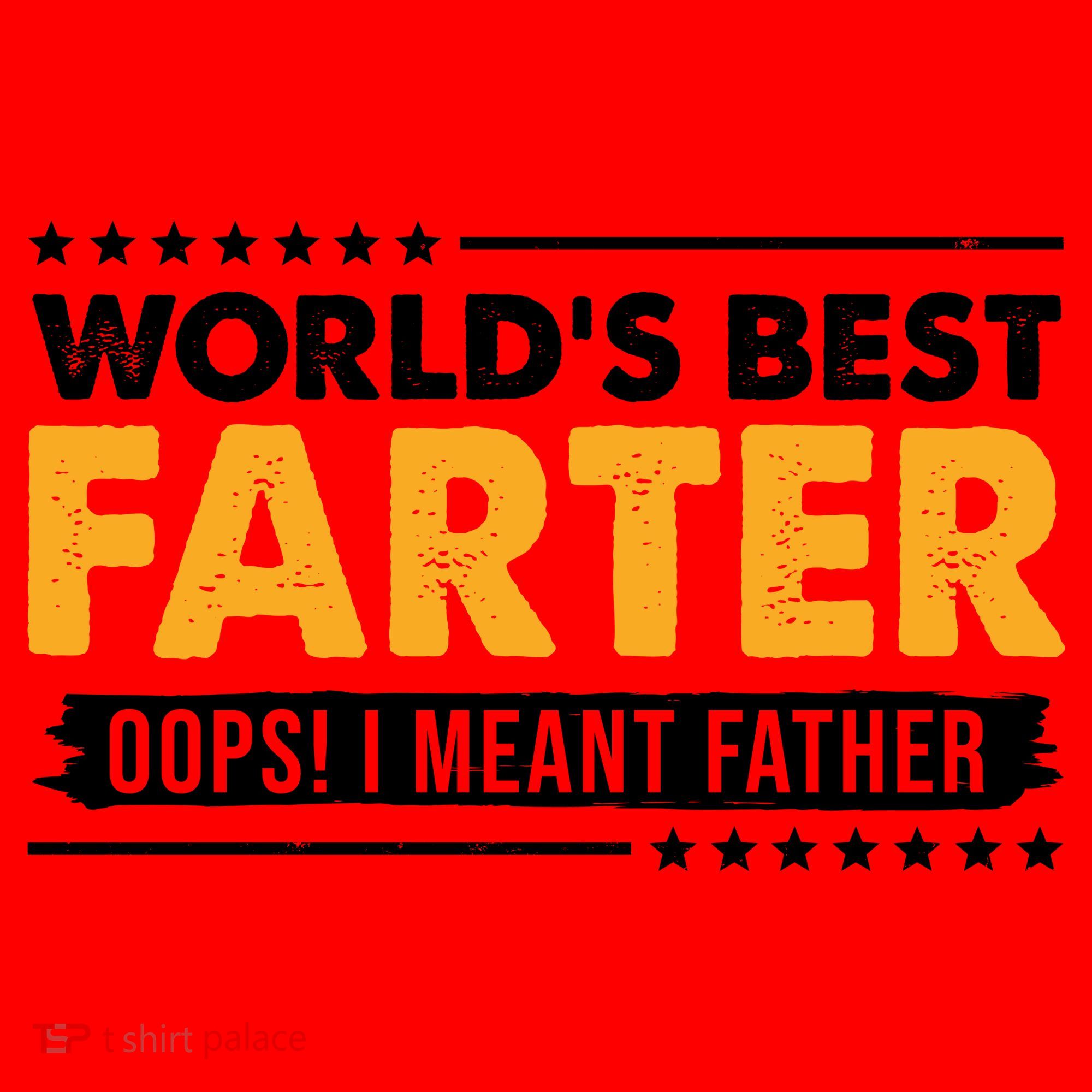 Worlds Best Farter Oops I Meant Father Funny Santa Hat
