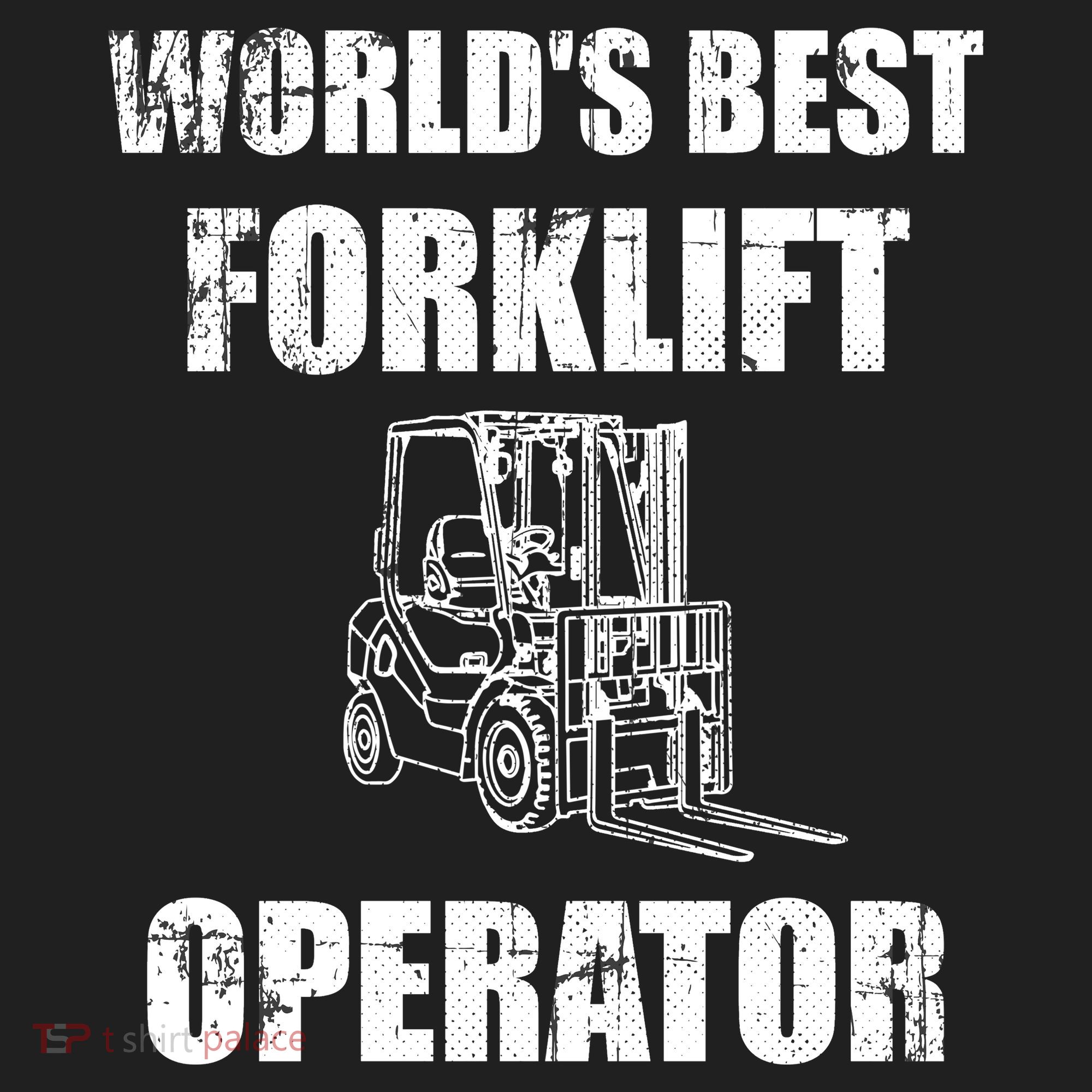 Worlds Best Forklift Operator. Forklift Certified Women's Sweatshirt