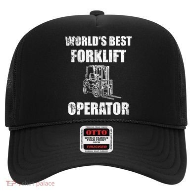 Worlds Best Forklift Operator. Forklift Certified Hat