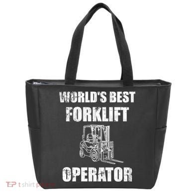 Worlds Best Forklift Operator. Forklift Certified Tote Bag