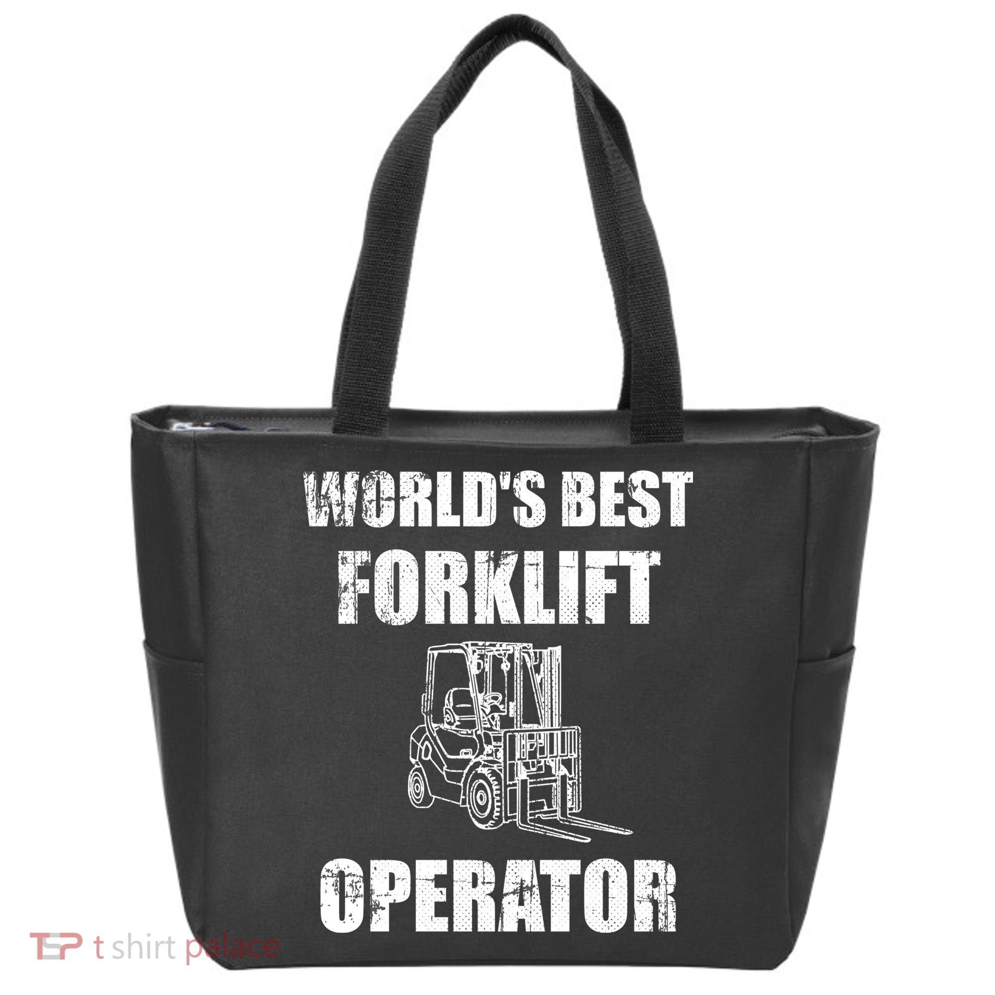 Worlds Best Forklift Operator. Forklift Certified Tote Bag
