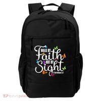 Walk By Faith Not By Sight 2 Corinthians 5 7 Butterfly Art Gift Backpack thumb 0
