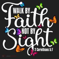 Walk By Faith Not By Sight 2 Corinthians 5 7 Butterfly Art Gift Beanie thumb 2