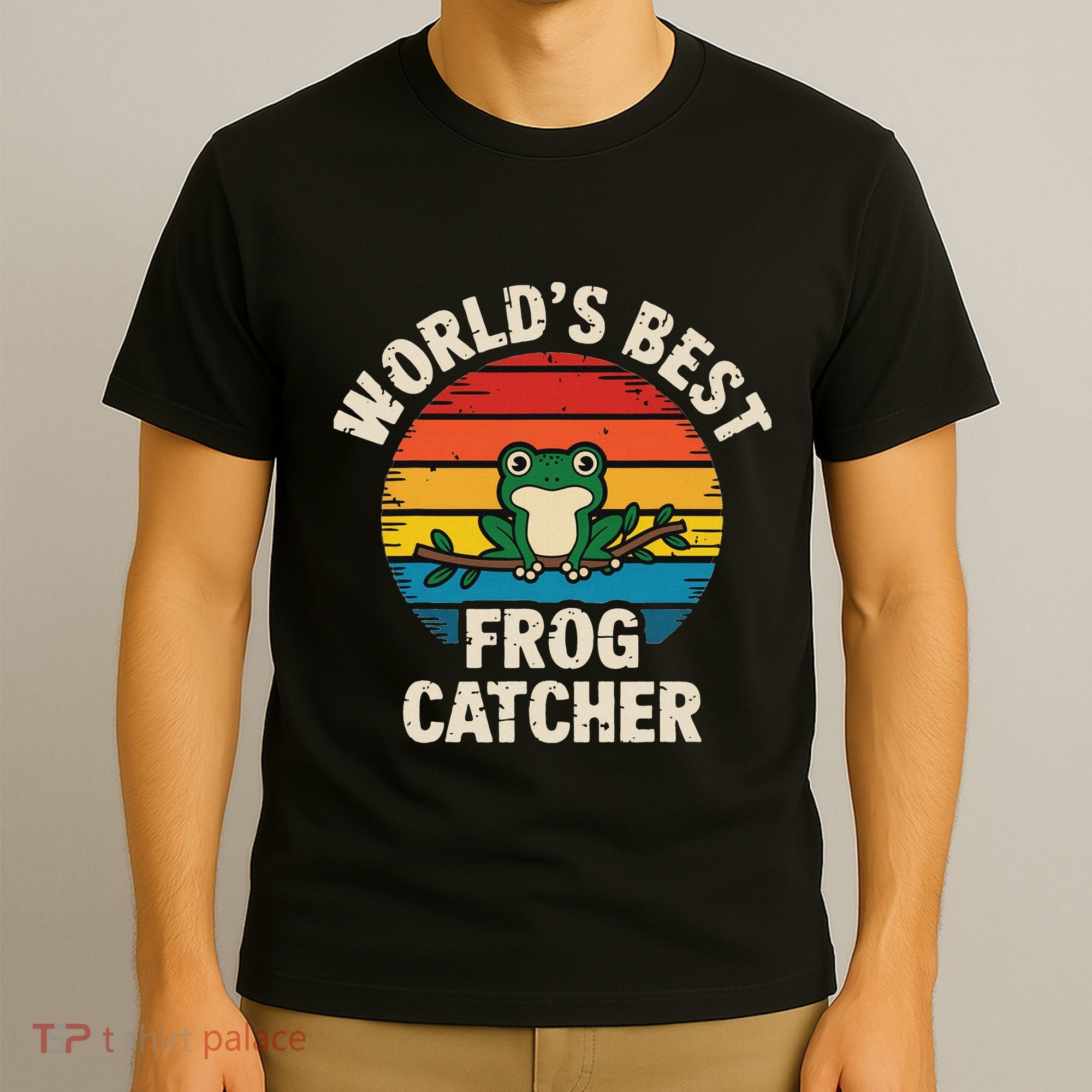 Worlds Best Frog Catcher Frog T-Shirt