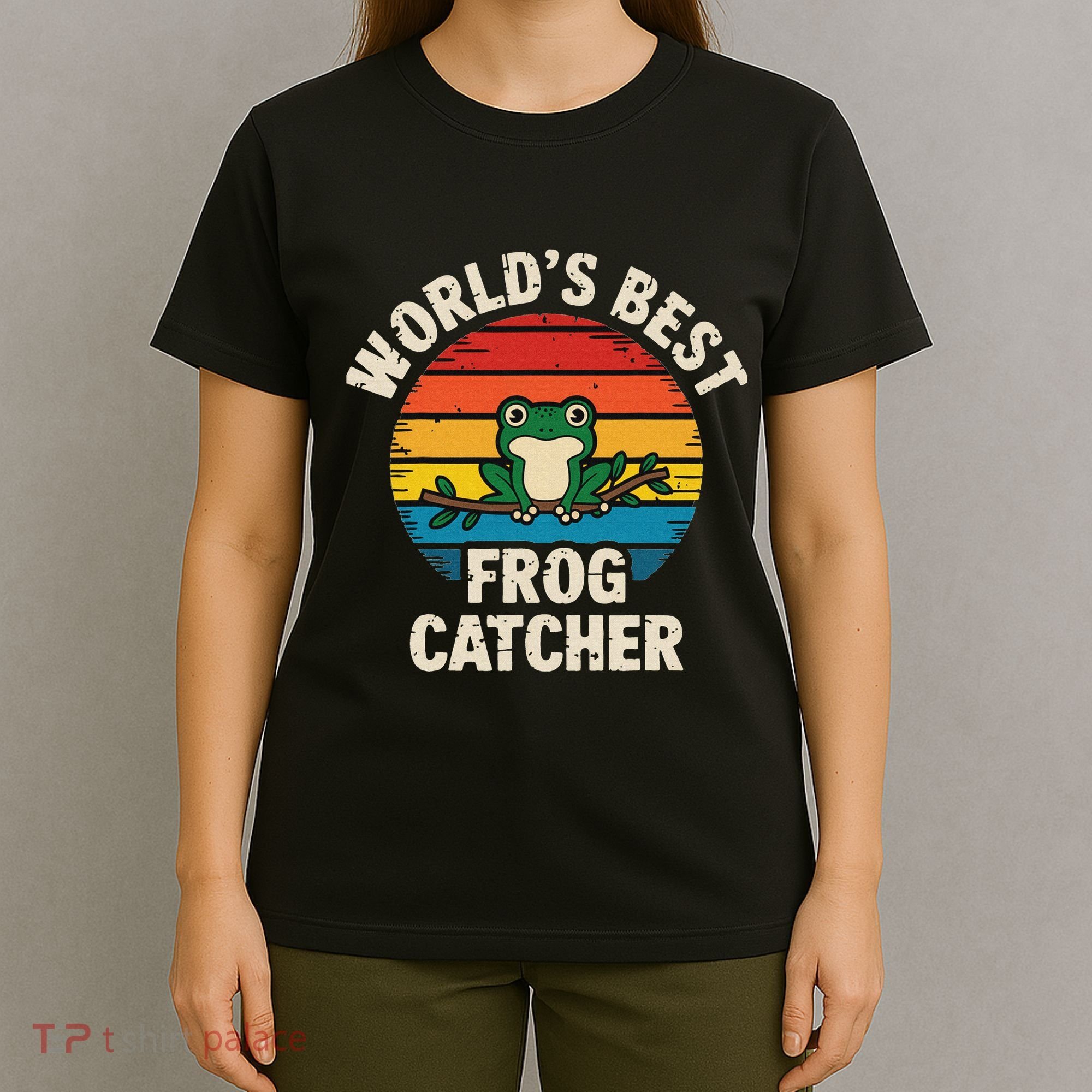 Worlds Best Frog Catcher Frog T-Shirt
