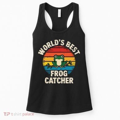 Worlds Best Frog Catcher Frog Women's Tank Top