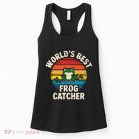 Worlds Best Frog Catcher Frog Women's Tank Top thumb 0