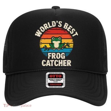 Worlds Best Frog Catcher Frog Hat