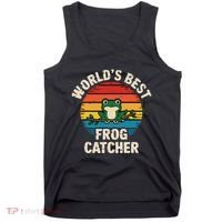 Worlds Best Frog Catcher Frog Tank Top thumb 0