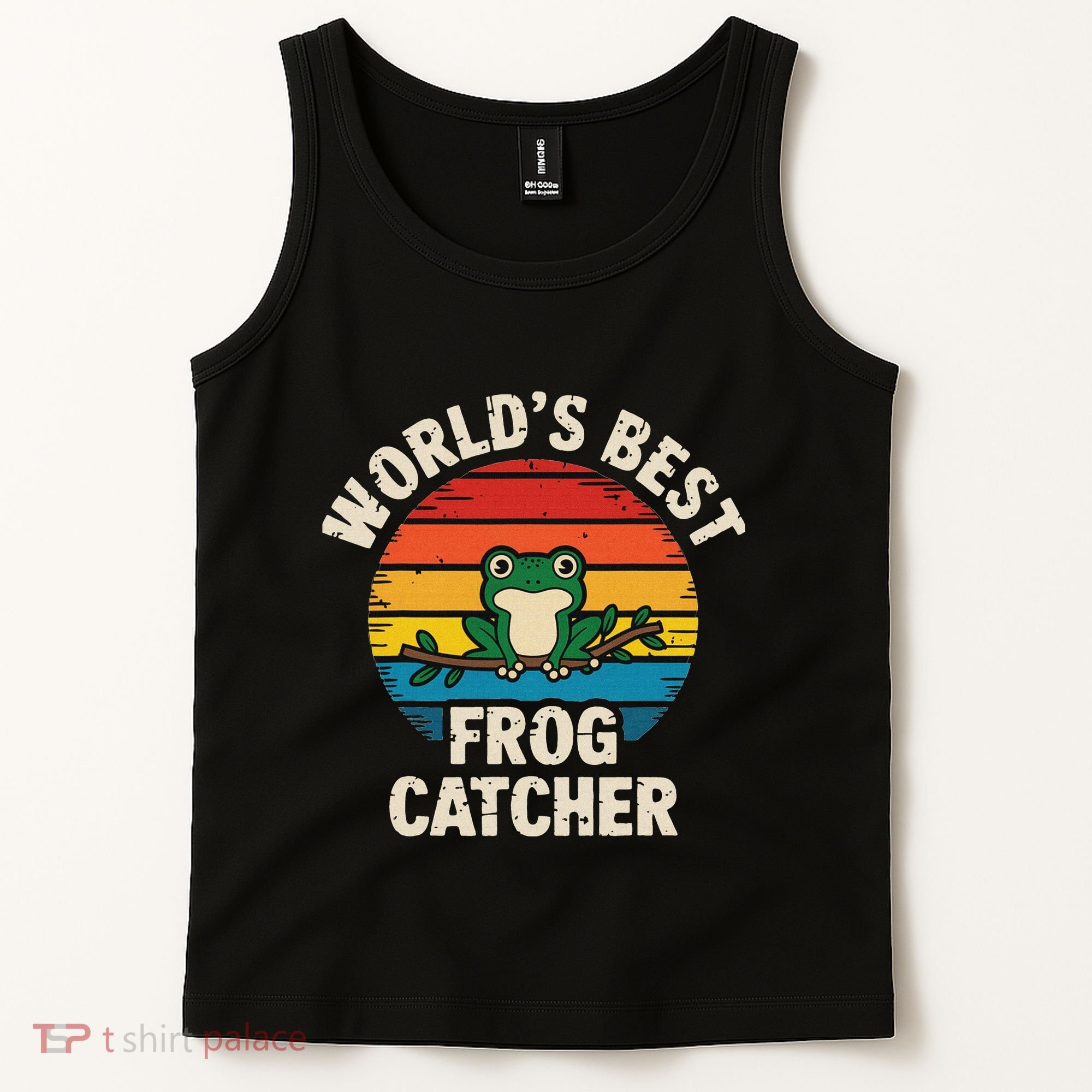 Worlds Best Frog Catcher Frog Tank Top