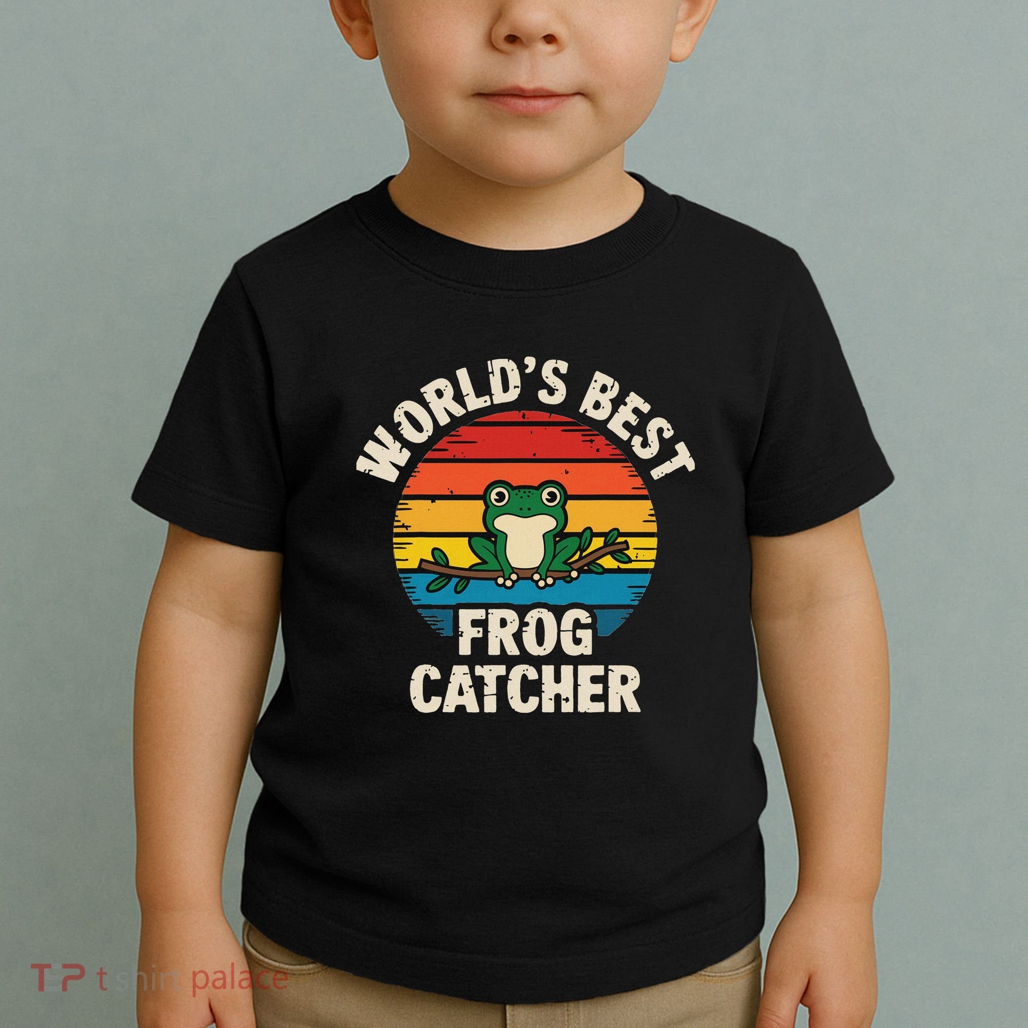 Worlds Best Frog Catcher Frog Toddler T-Shirt