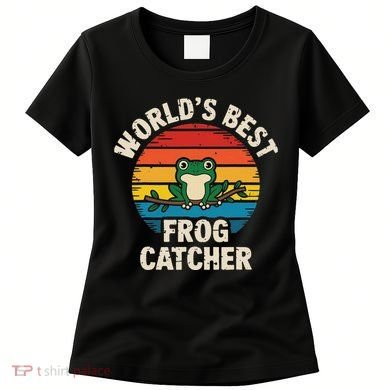 Worlds Best Frog Catcher Frog Women's T-Shirt