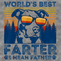 Worlds Best Farter I Mean Father Best Dad Ever Cool Dog Polo thumb 2