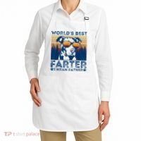 Worlds Best Farter I Mean Father Best Dad Ever Cool Dog Apron thumb 2