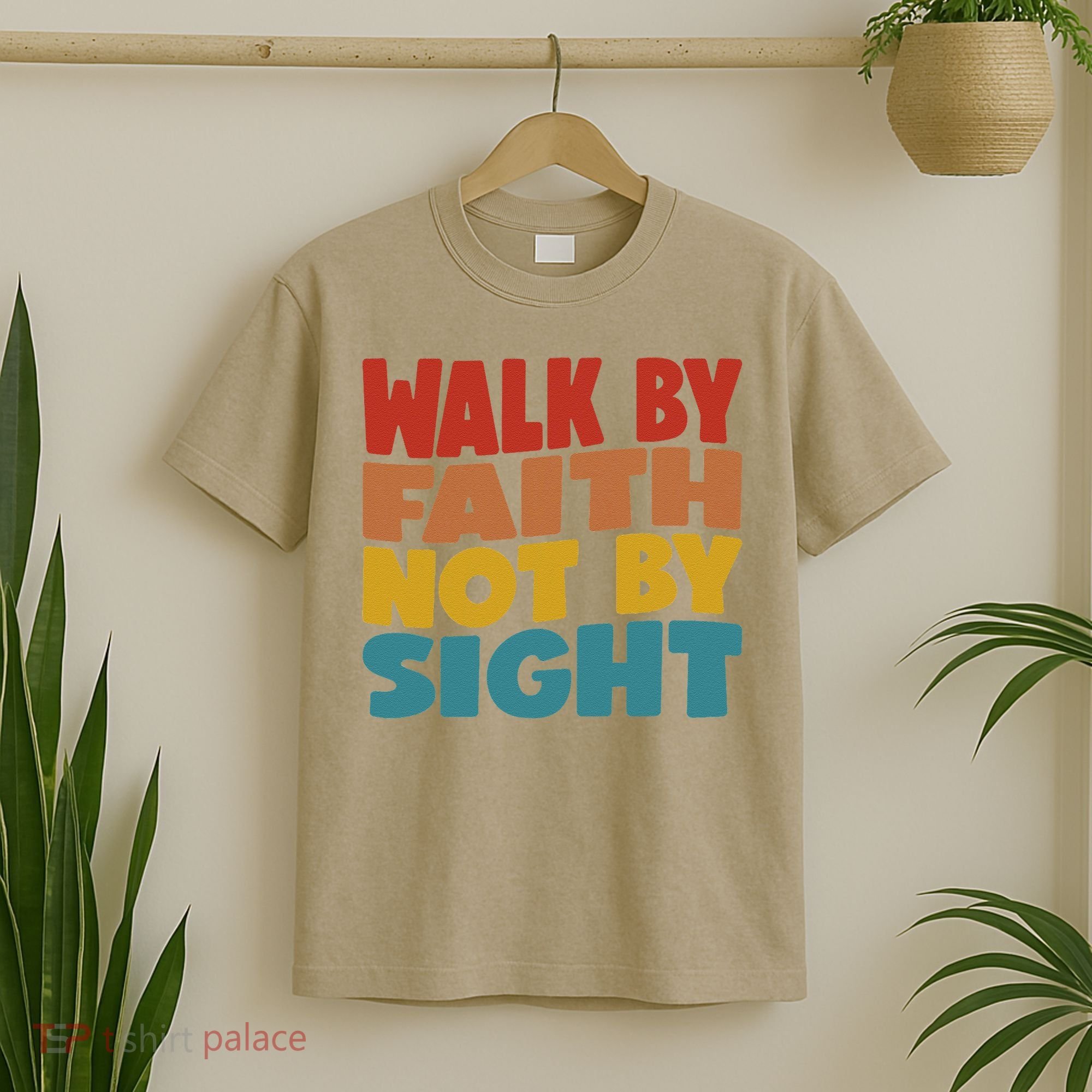 Walk By Faith Not By Sight God Faith Jesus 1 T-Shirt