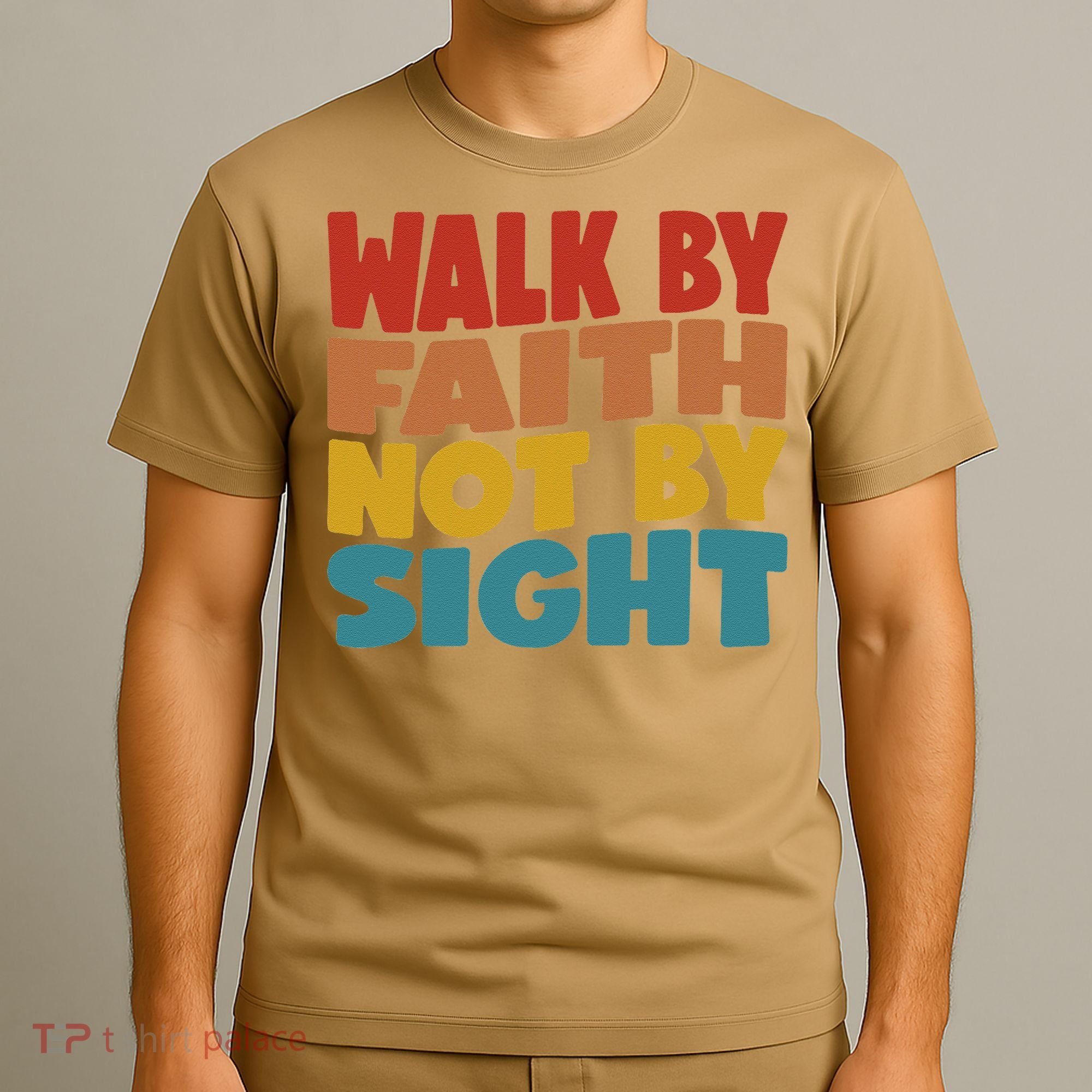 Walk By Faith Not By Sight God Faith Jesus 1 T-Shirt