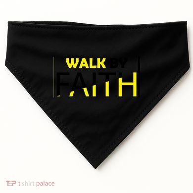 Walk By Faith USA-Made Doggie Bandana