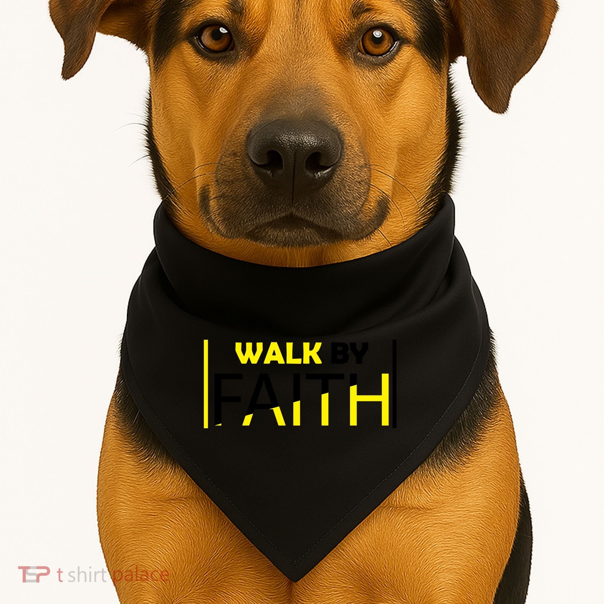 Walk By Faith USA-Made Doggie Bandana