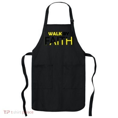 Walk By Faith Apron